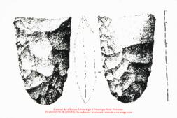 Isenya, hachereaux (méthode de débitage Kombewa). Diapositives 13-18