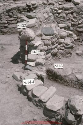 Khirokitia, habitations, structure 133, structure 136, structure 143, structure 144