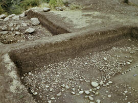 
Recherches franco-bulgares sur le site néolithique de Kovacevo en Bulgarie. Les structures. Couc...