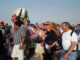 
Itinéraires de Belleville à Djerba de femmes juives tunisiennes vivant en France. Photographie e...